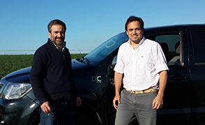 Fundadores Aníbal Durán y Juan Martín Chouhy